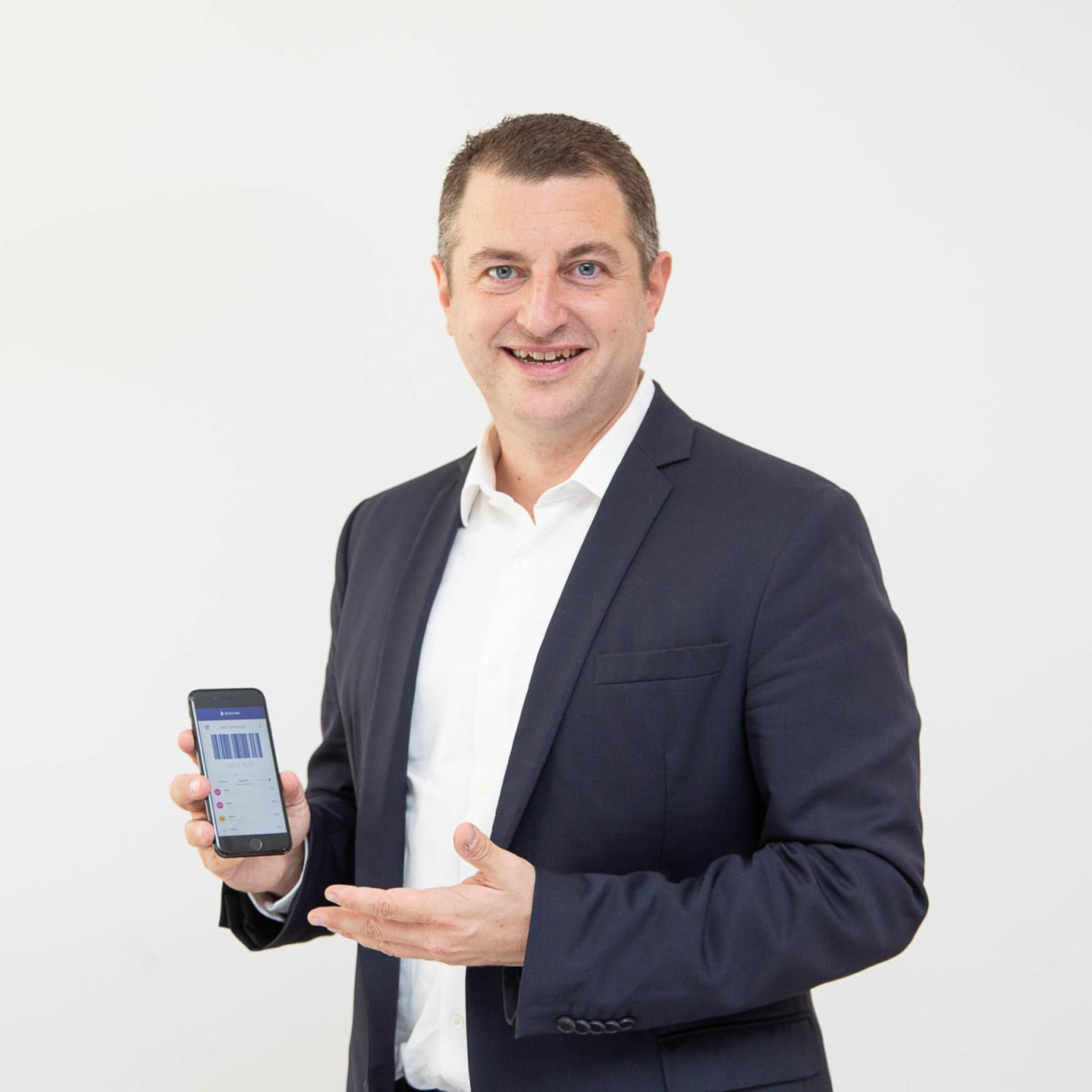 Paiement mobile : Christian Pirkner est le CEO de Blue Code. Paiement mobile : Christian Pirkner est le CEO de Blue Code.