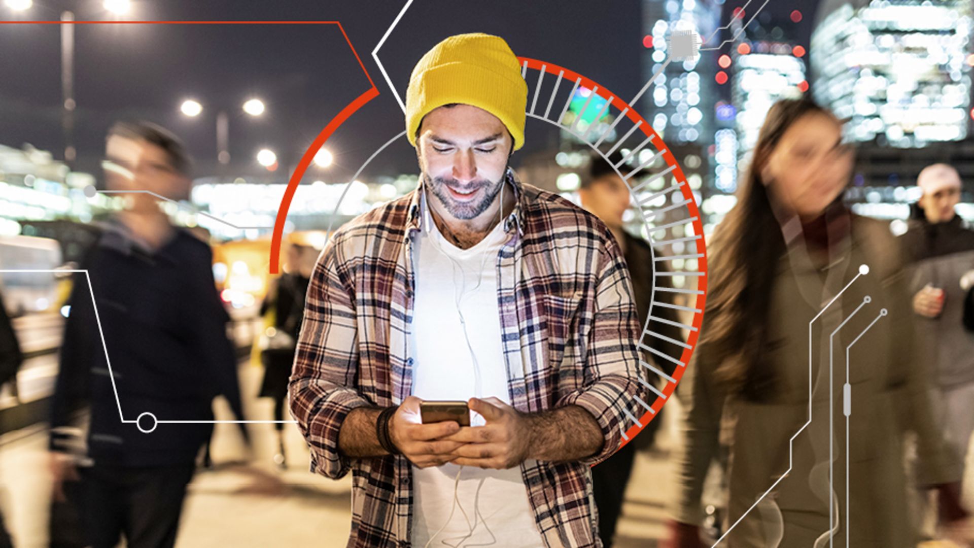 Les utilisateurs de smartphones dans les métropoles : les données sont devenues un bien économique essentiel.