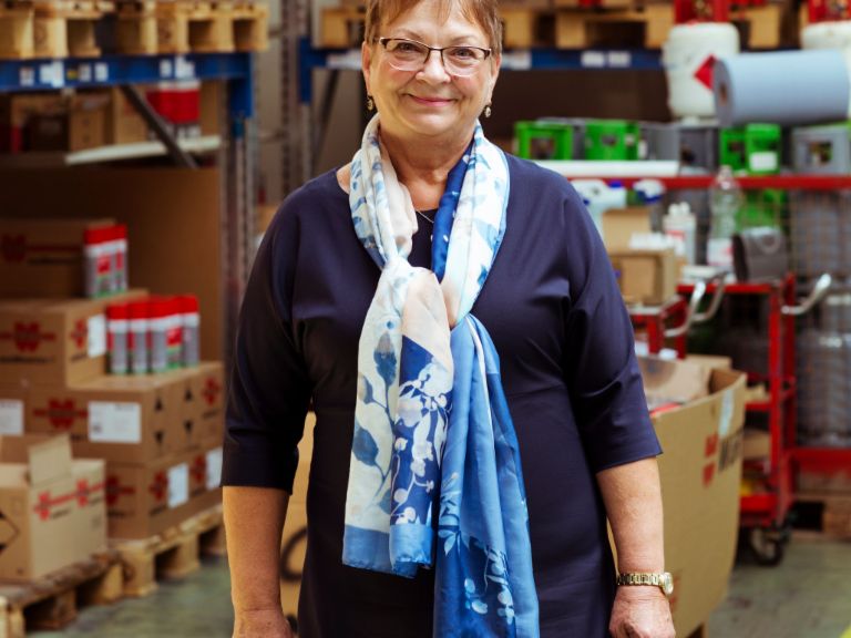 Maria Szécsi, Finance Director of Würth Hungary Maria Szécsi, Finance Director of Würth Hungary is glad about the cooperation between Würth an EOS.